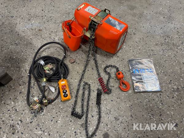 Telfer lyftblock Elephant Chain Block FB 0,5 ton