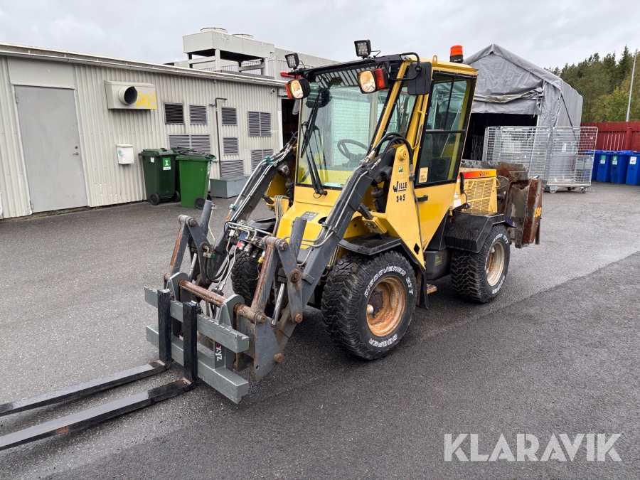 Redskapsbärare Wille 345 med flera redskap