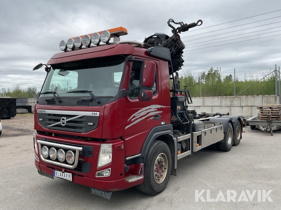 Lastbil Volvo FM 420 kranväxlare Euro 5