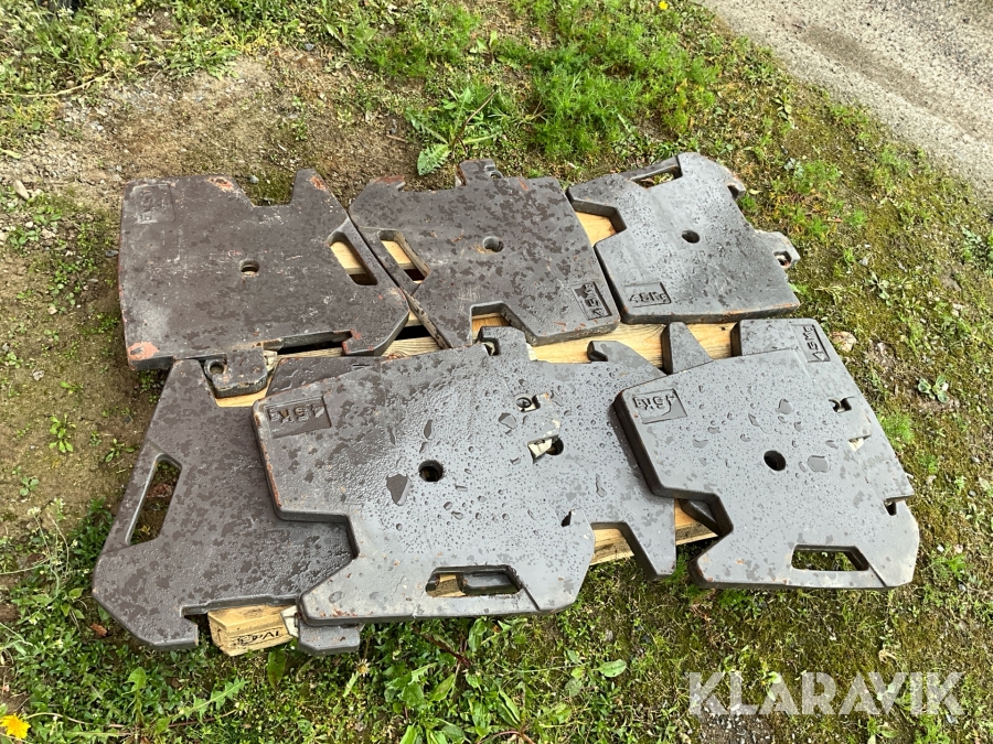 Frontvikter Massey Ferguson 45kg 8st