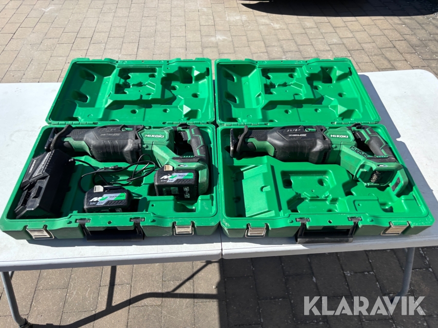 Tigersågar Hikoki CR 36DA 2 st