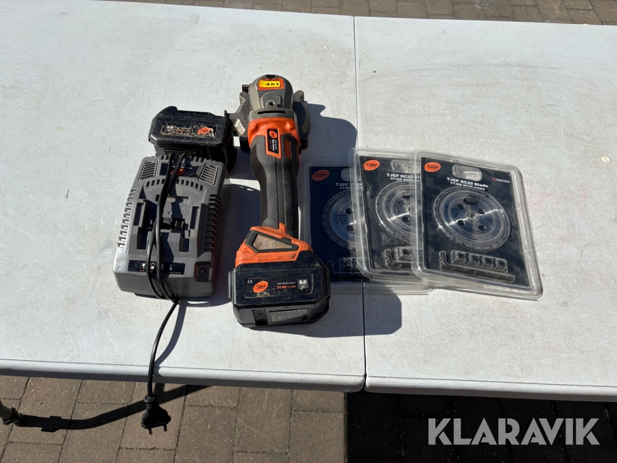 Armeringskap Tjep RC20A med 3 nya klingor