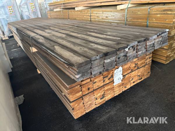 Trall Fredricssons Trä Thermowood - Värmebehandlad Furu / Slät