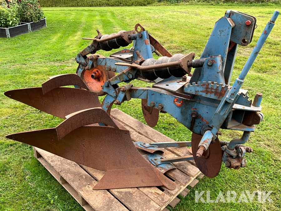 Plog Överum 2 skärig trepunkt