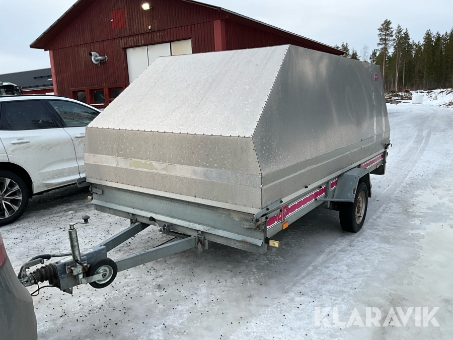 Kåpsläp Tiab 3710 Twin XL 4P