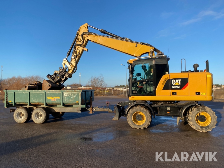 Grävmaskin CAT 316F