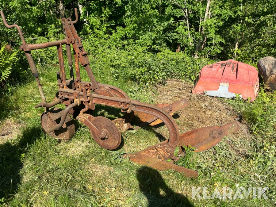 Plog 2-skärig traktorplog