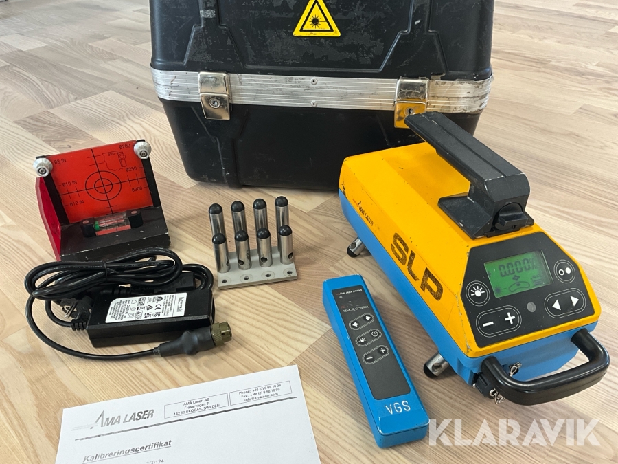 Rörlaser AMA SLP kalibrerad