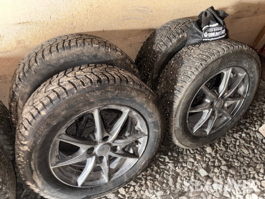 Vinterdäck med fälg Hankook Winter I*Pike rs2 4st