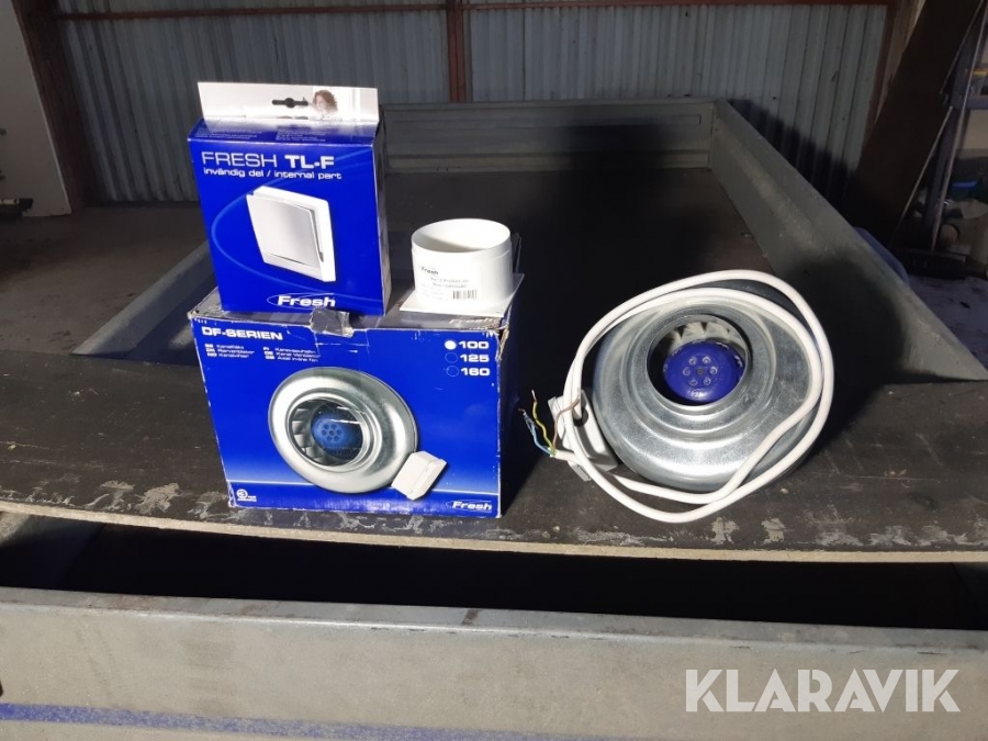 Fresh Kanalflakt Df 125 () Fresh Kanalflakt Df 125