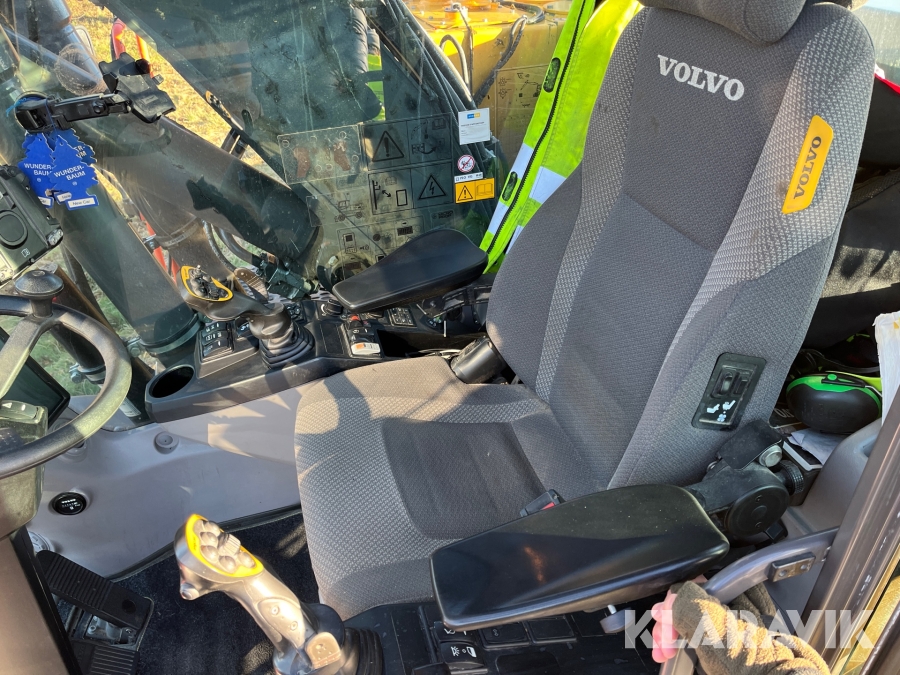 Hjulgrävare Volvo EWR150E GPS / Vagn