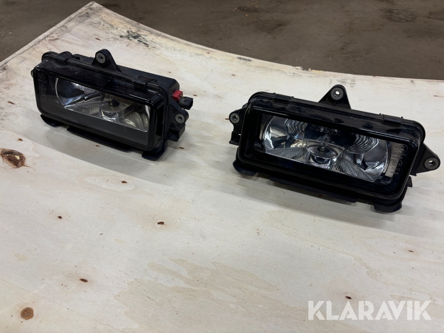 Extraljus solskydd Scania R-serie