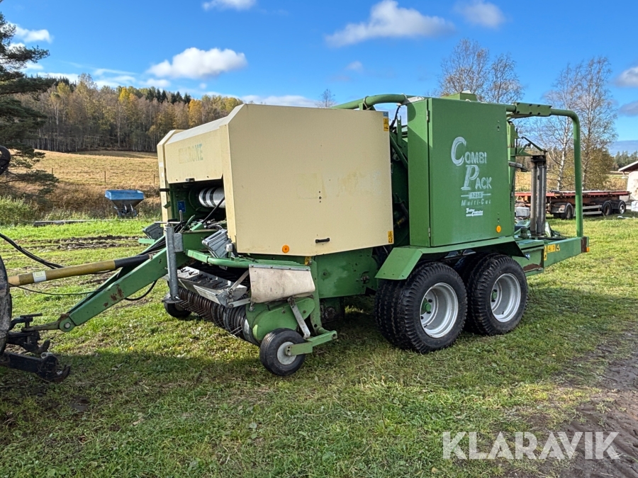 Rundbalspress Krone Combi Pack 1250 Multi-cut