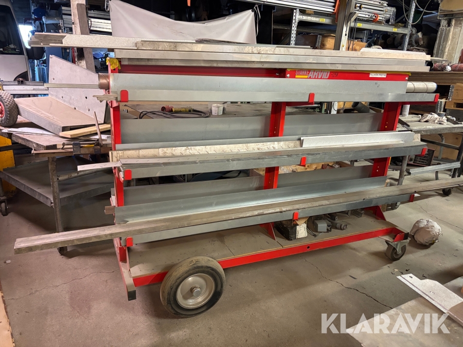 Materialvagn Starke Arvid 2m