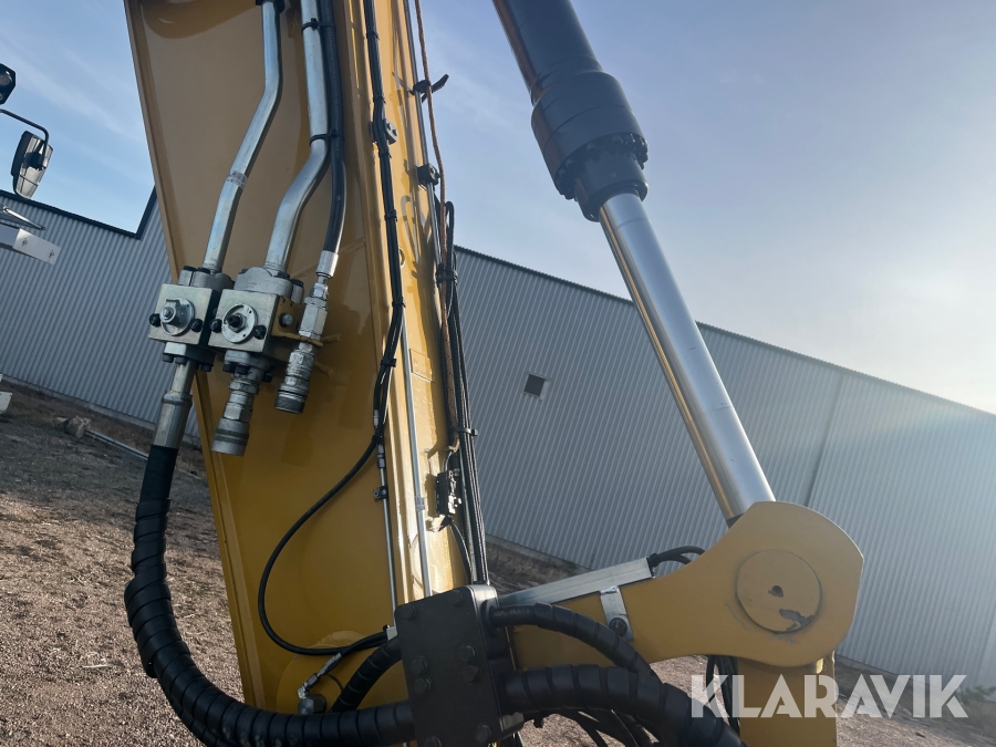 Hjulgrävare CAT M316 Next Generation med tippvagn och redskap & Makin 3-D