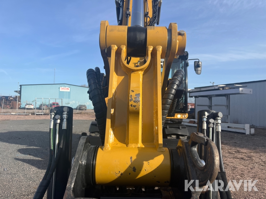 Hjulgrävare CAT M316 Next Generation med tippvagn och redskap & Makin 3-D