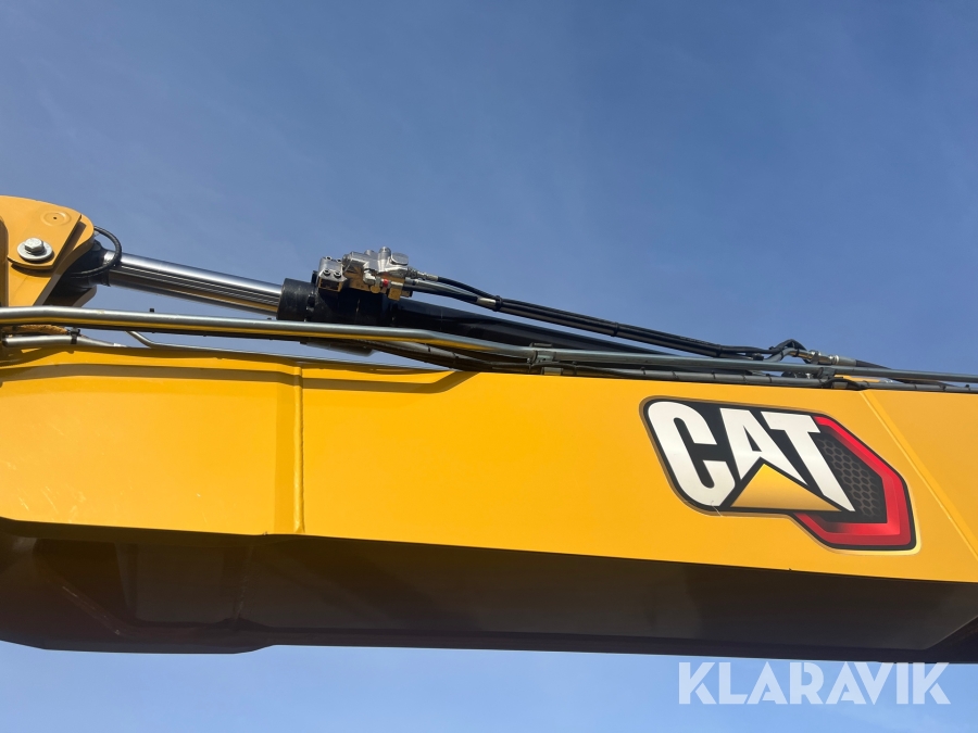 Hjulgrävare CAT M316 Next Generation med tippvagn och redskap & Makin 3-D
