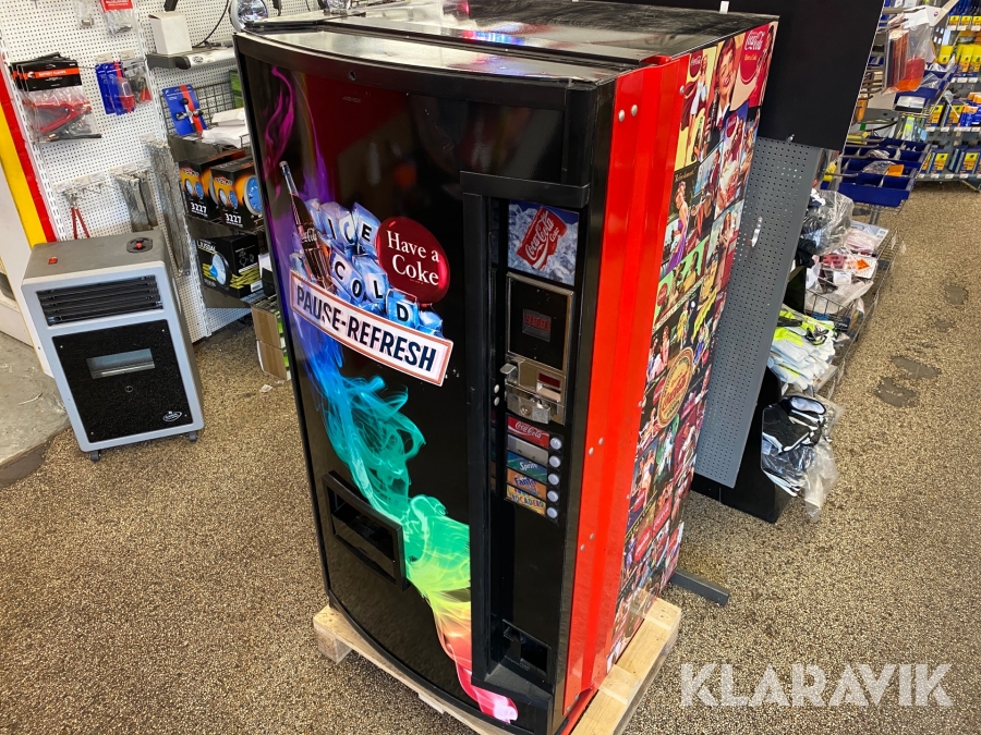 Dryckesautomat med kylfunktion