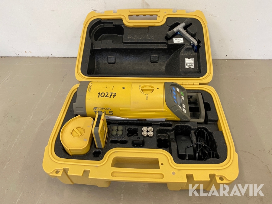 Rörläggningslaser TopCon TP-L5 grön laser