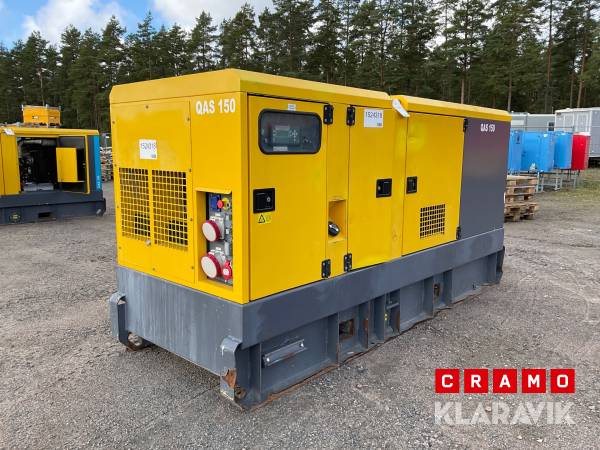 Elverk Atlas Copco QAS 150 ST3