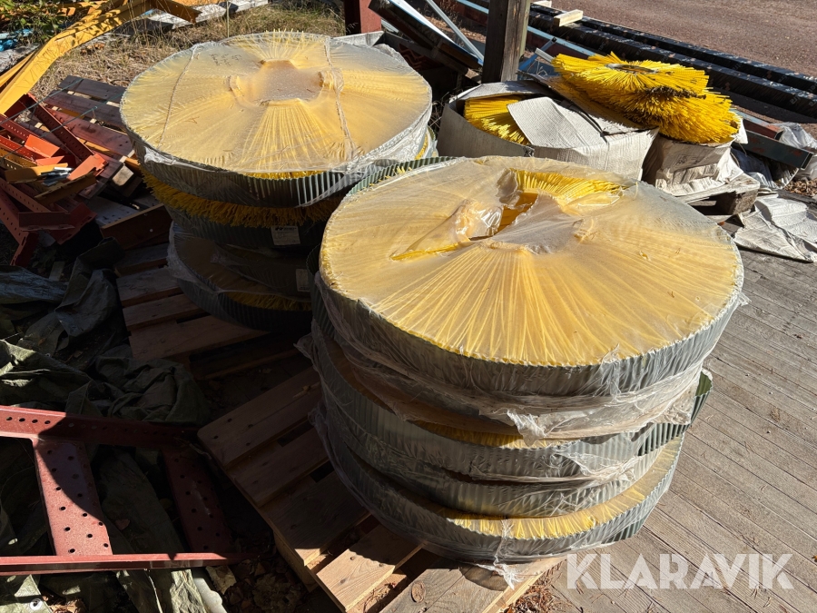 Borstar Holms Industri Convoluted Brush Rings Beeline 10”x915mm, 11st paket, 55st borstar totalt