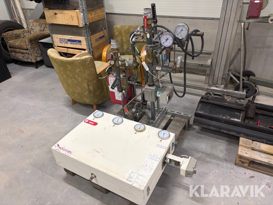 Reglercentral för fjärrvärme Högfors MIX 32U-H