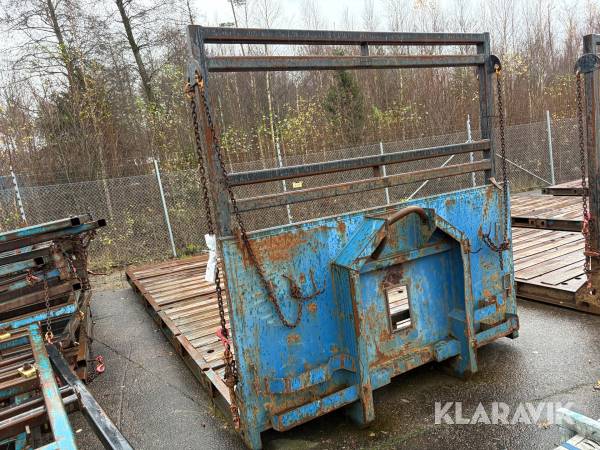 Maskinflak Lastväxlarflak med galge