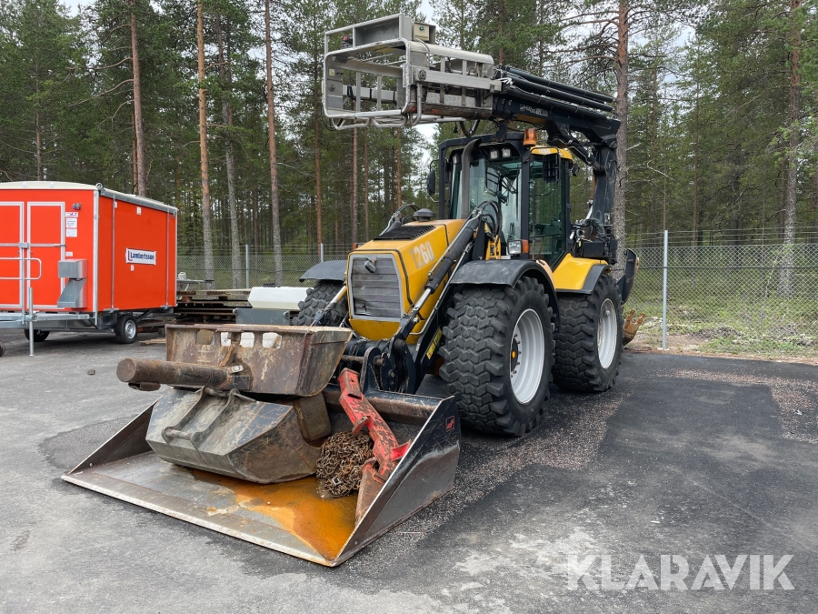 Grävlastare Huddig 1260