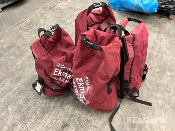 Räddningsutrustning Ekmans Safety E60 Shark 4 st
