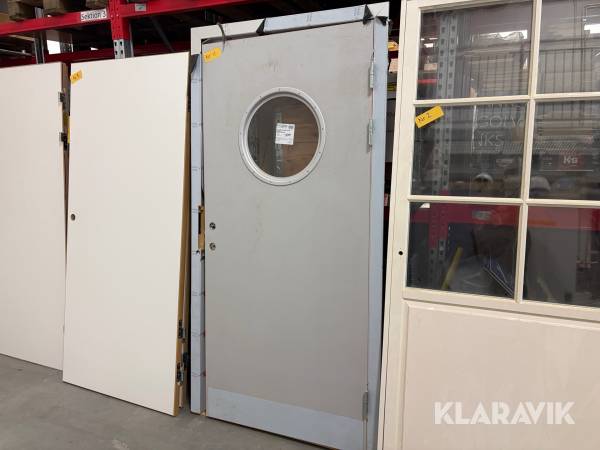 Vårdrumsdörr med karm Swedoor