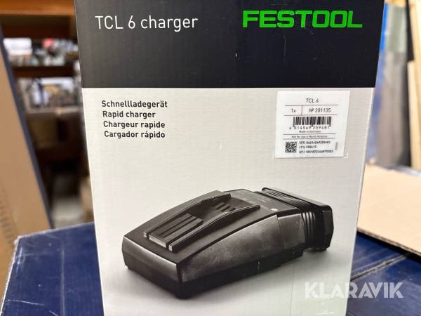 Laddare Festool TCL 6 Charger