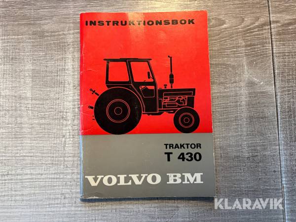 Instruktionsbok Volvo Bm T430