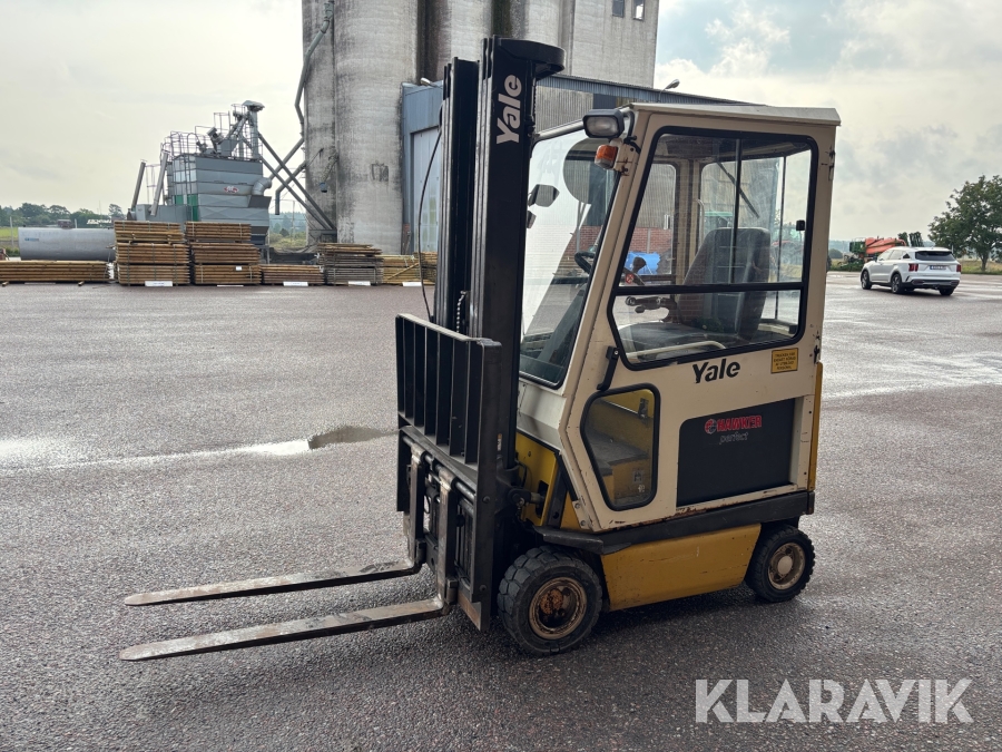 Truck Yale ERP16AAF med förlängningsgafflar