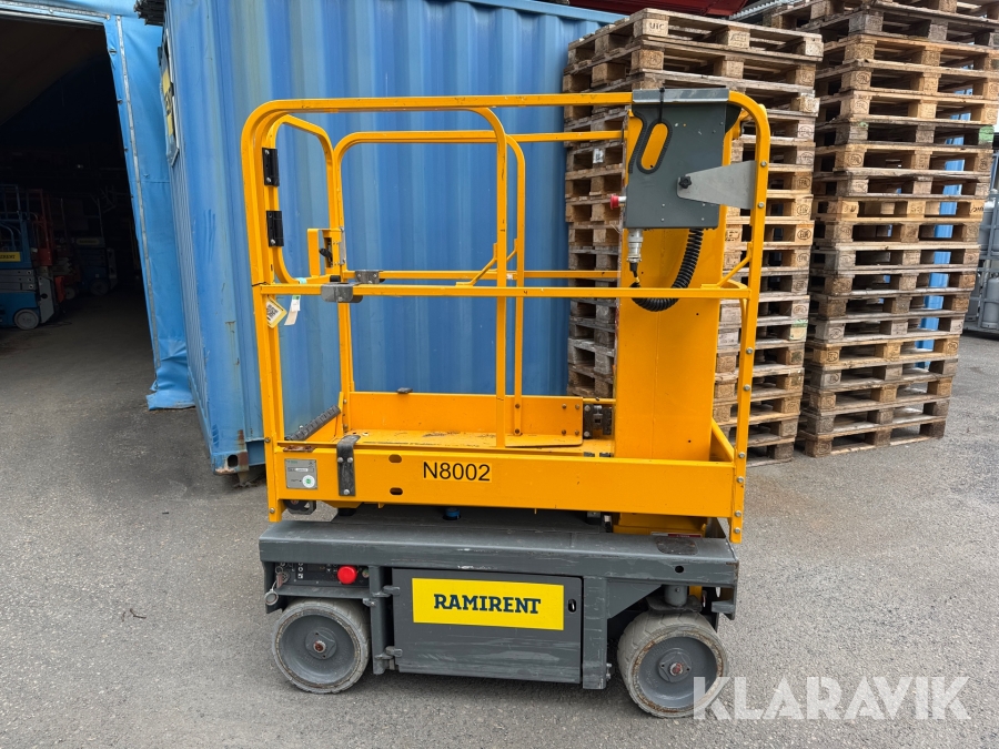 Pelarlift Haulotte Star 6+ med utskjut