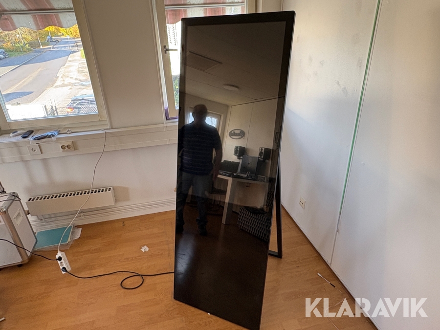 Digital kioskmodell 2st nya Veto 43 inch floor standing A-style AD player