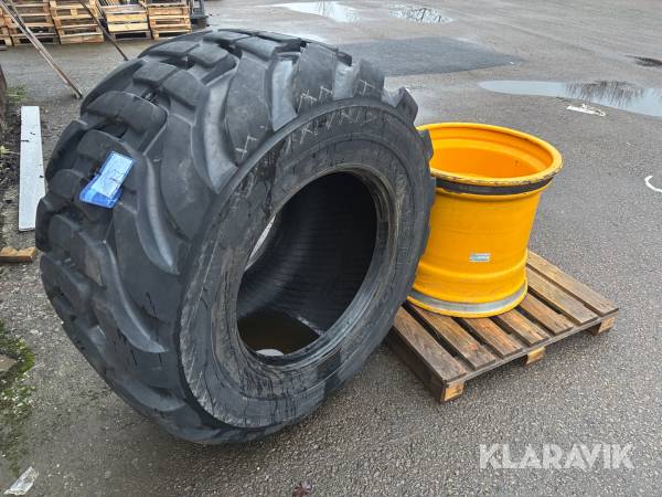 Skogsdäck Nokian Forest king F2 710/45-26.5 med fälg