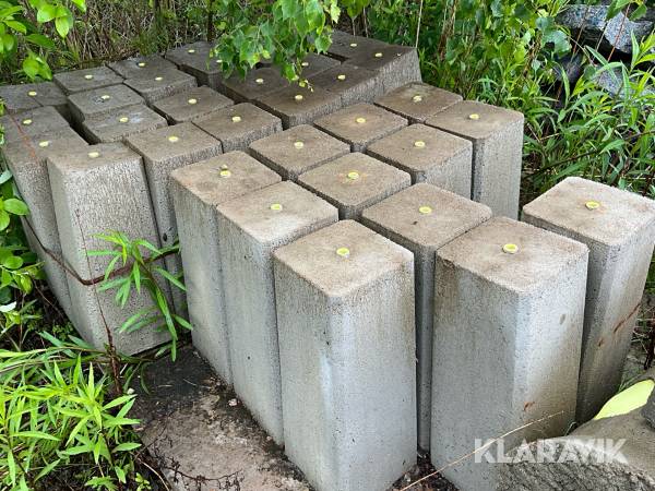 Betongplintar 36 st