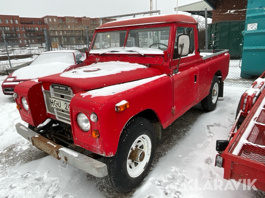 Veteranbil Land Rover 109 PU PETR