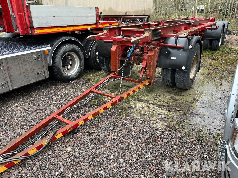 Kasettsläp Kilafors TSB-110 med flak