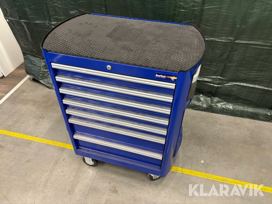 Verktygsvagn BondTools BT7C1 217 delar