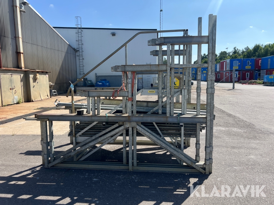 Armeringsförlager  fack ink trappa Bendof 4 fack