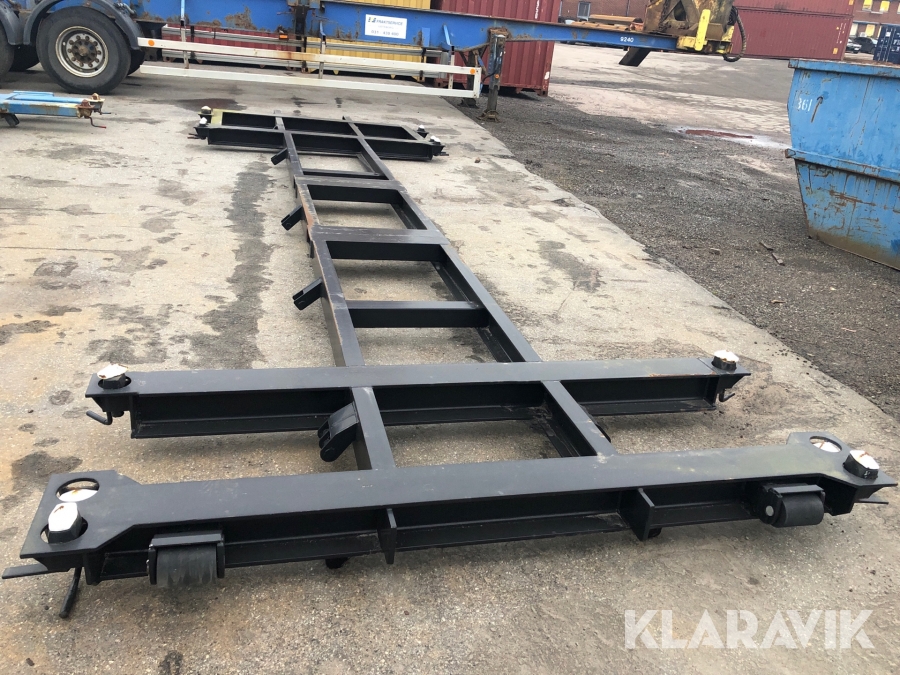Containerram för 20 fots container Laxåfäste