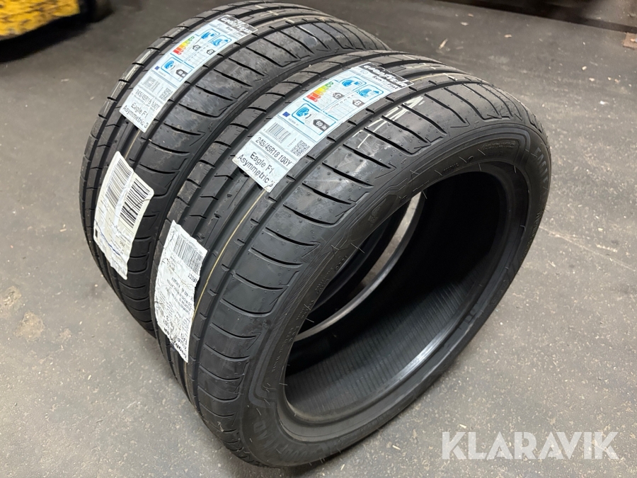 Bildäck Goodyear 245/45R18 - 2st