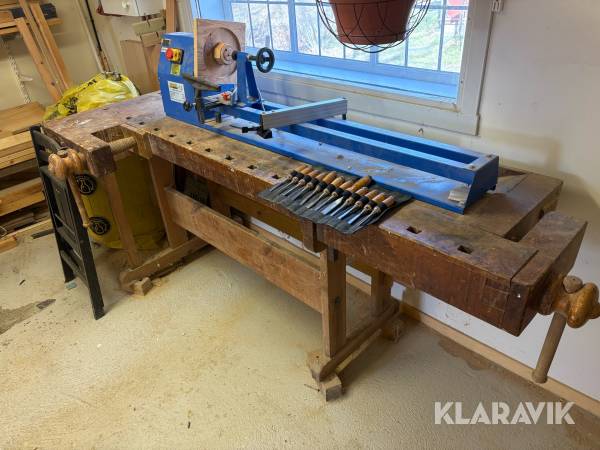 Svarv och snickeribänk Meec Tools MCJ1000