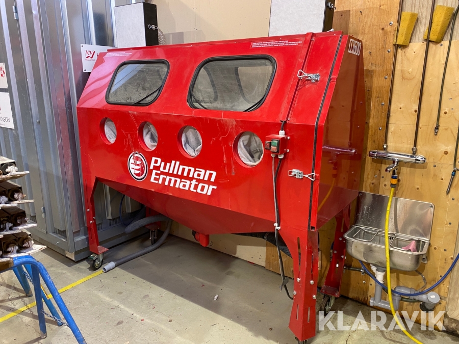 Blästerskåp Pullman Ermator CC1600