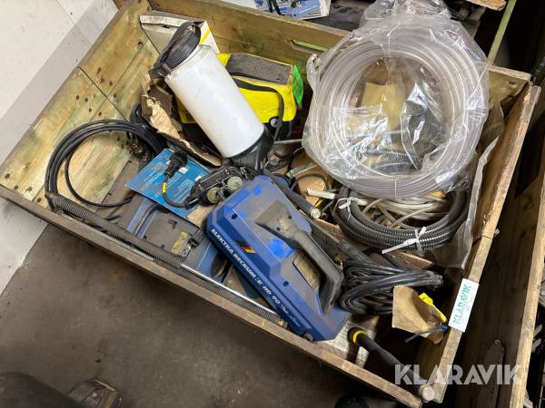 Högtryckstvättar Elektra Beckum & Bravo 3st med tillbehör