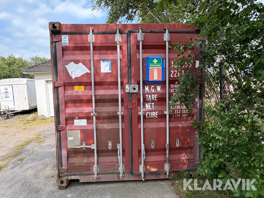 Isolerad container - 20 fot CIMC 1CC-082A22G1G