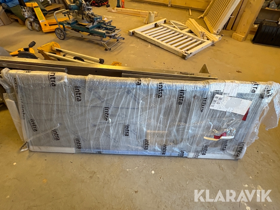 Rostfri Diskbänk med dubbelho