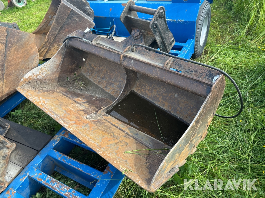 Hydraulisk planeringsskopa / släntskopa S45