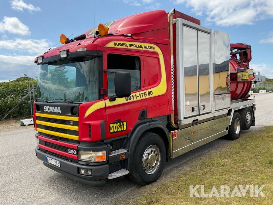 Spolbil Scania 114G